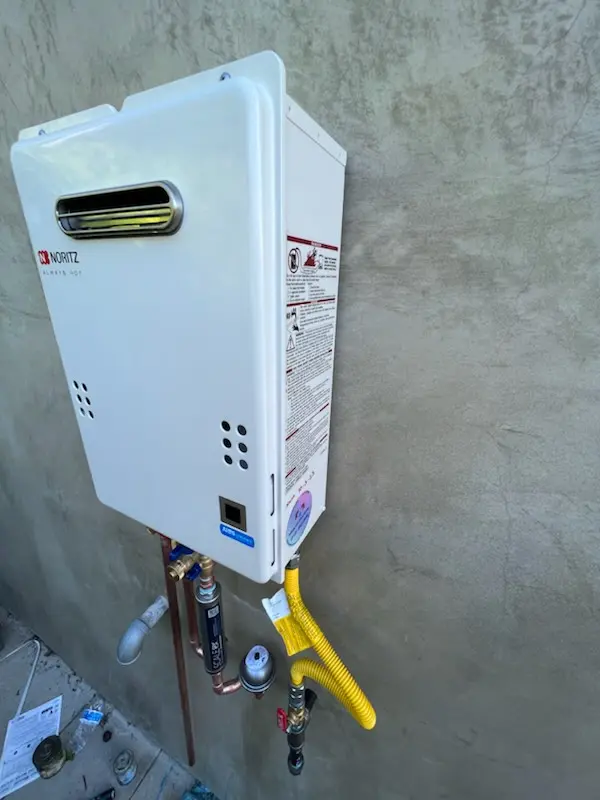 Tankless water heater installation for Bridgeview homes